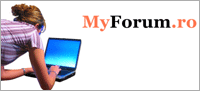 Pagina de start a forumului sub.MyForum.ro